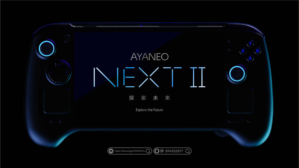 AYANEO NEXT 2, the world's first Windows gaming handheld with Discrete GPU