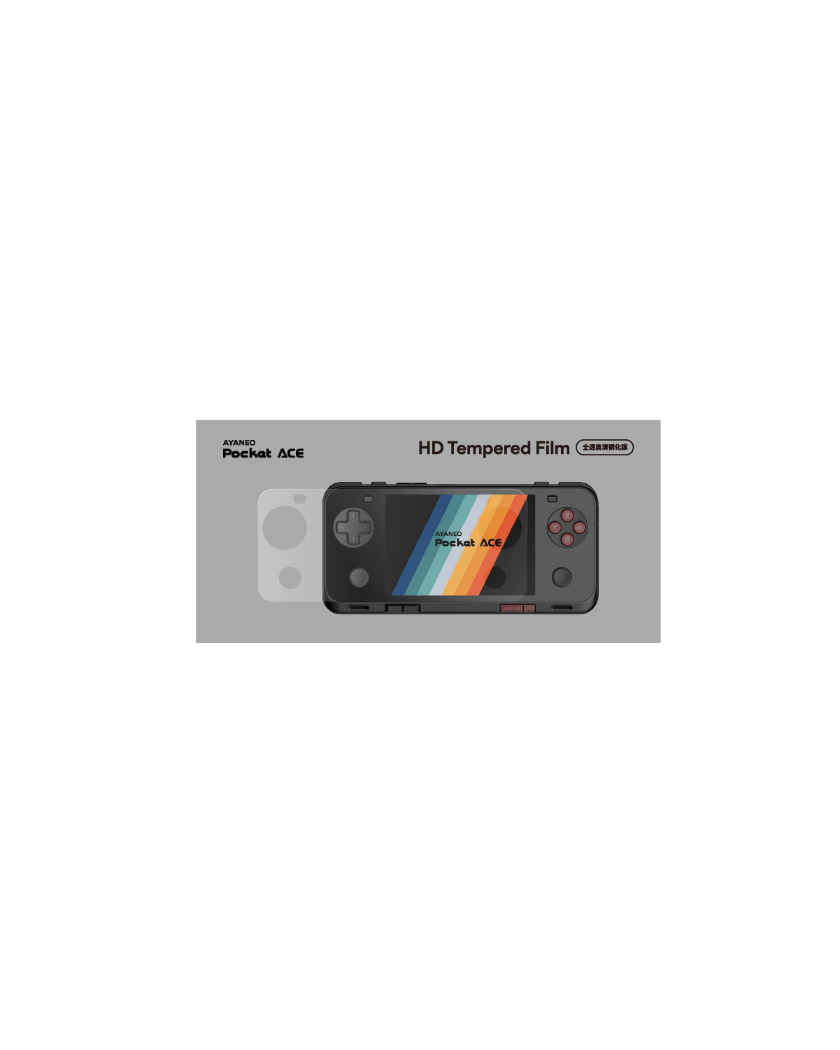 Full-screen HD Tempered Film For Pocket ACE